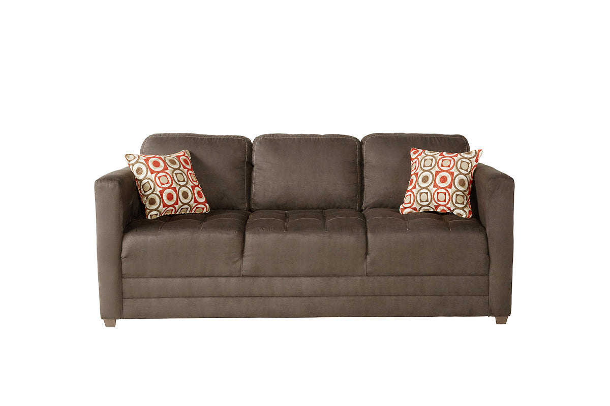 1085 - Sienna Chocolate Godiva Sofa