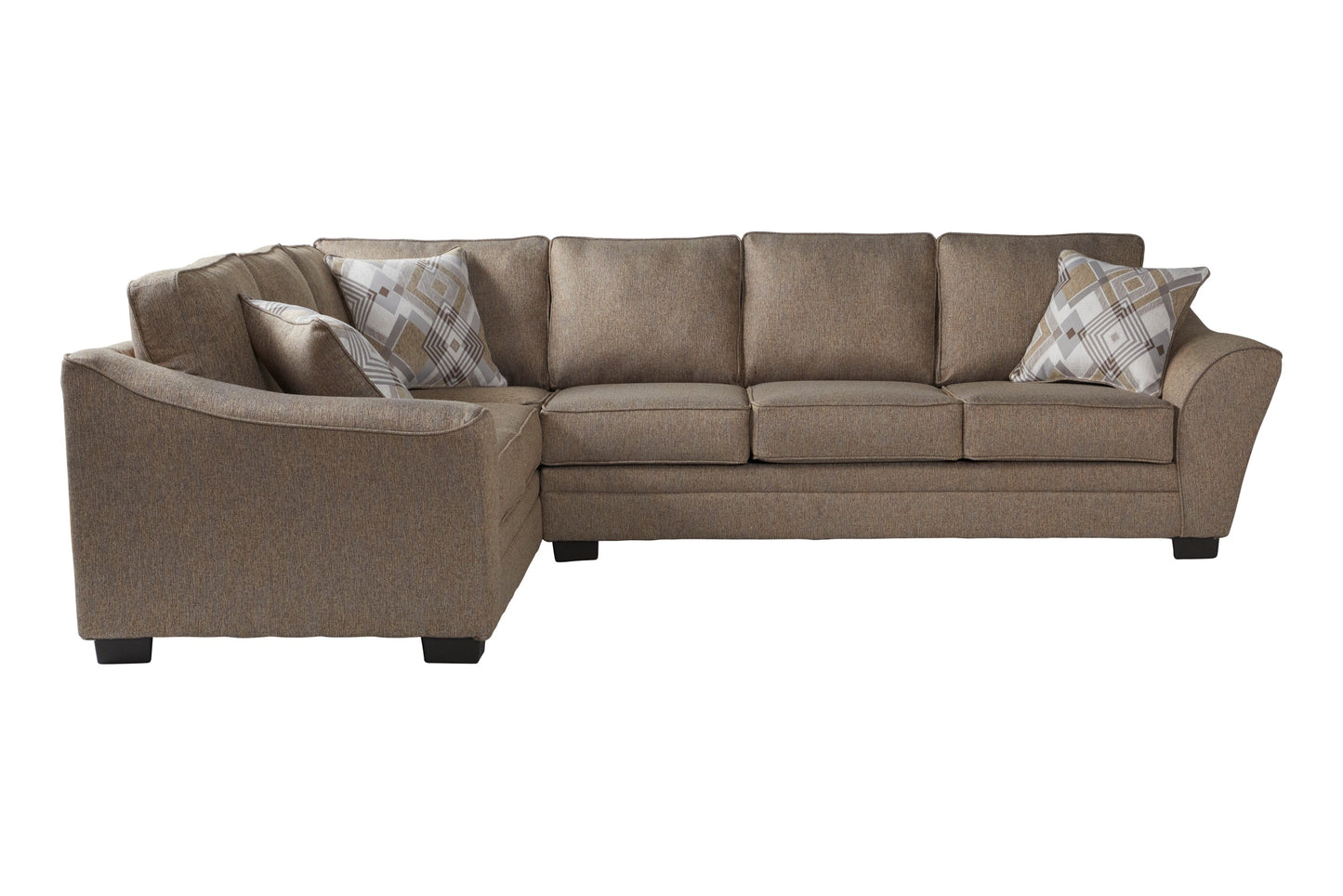 15600 - Serenade Taupe (Sectional) Left Facing Sofa