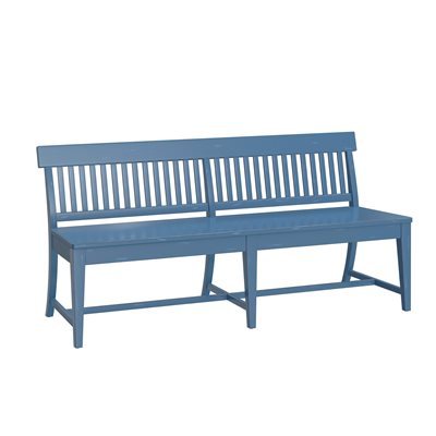 HADLEY DINING BENCH - BLUE