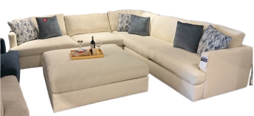 605 Molly Sectional (Hank Grey) Corner
