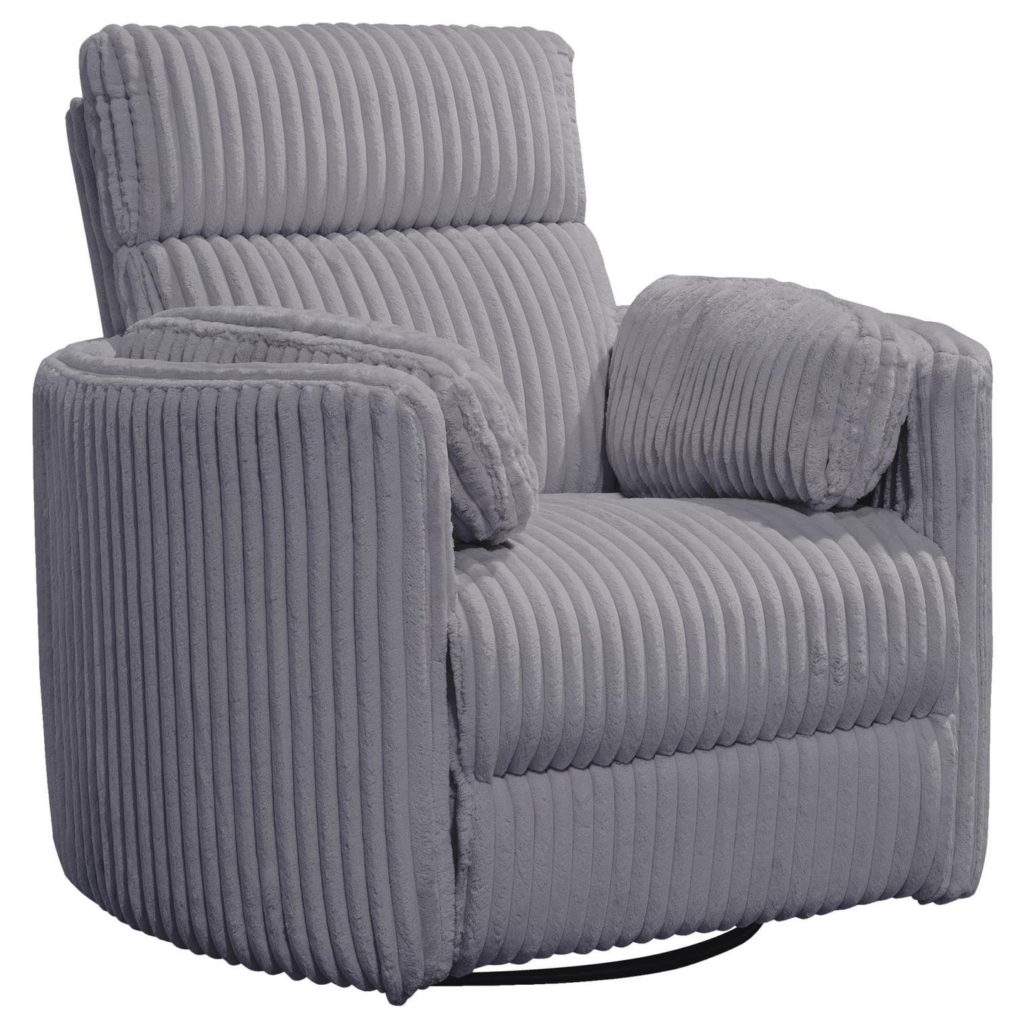 Radius Mega Grey Swivel Power Glider Recliner