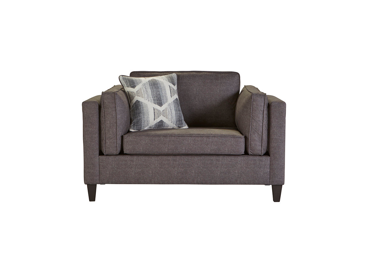 21100 - Forge Smoke Cuddle Chair