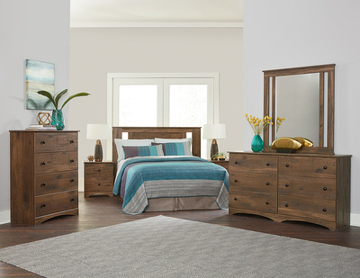 35000 SERIES - CYRPUS GROVE - MIRROR & SUPPORTS W/DOWEL (PLANK WOOD)
