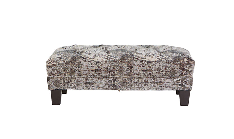 22700 - Turkish Charcoal Ottoman