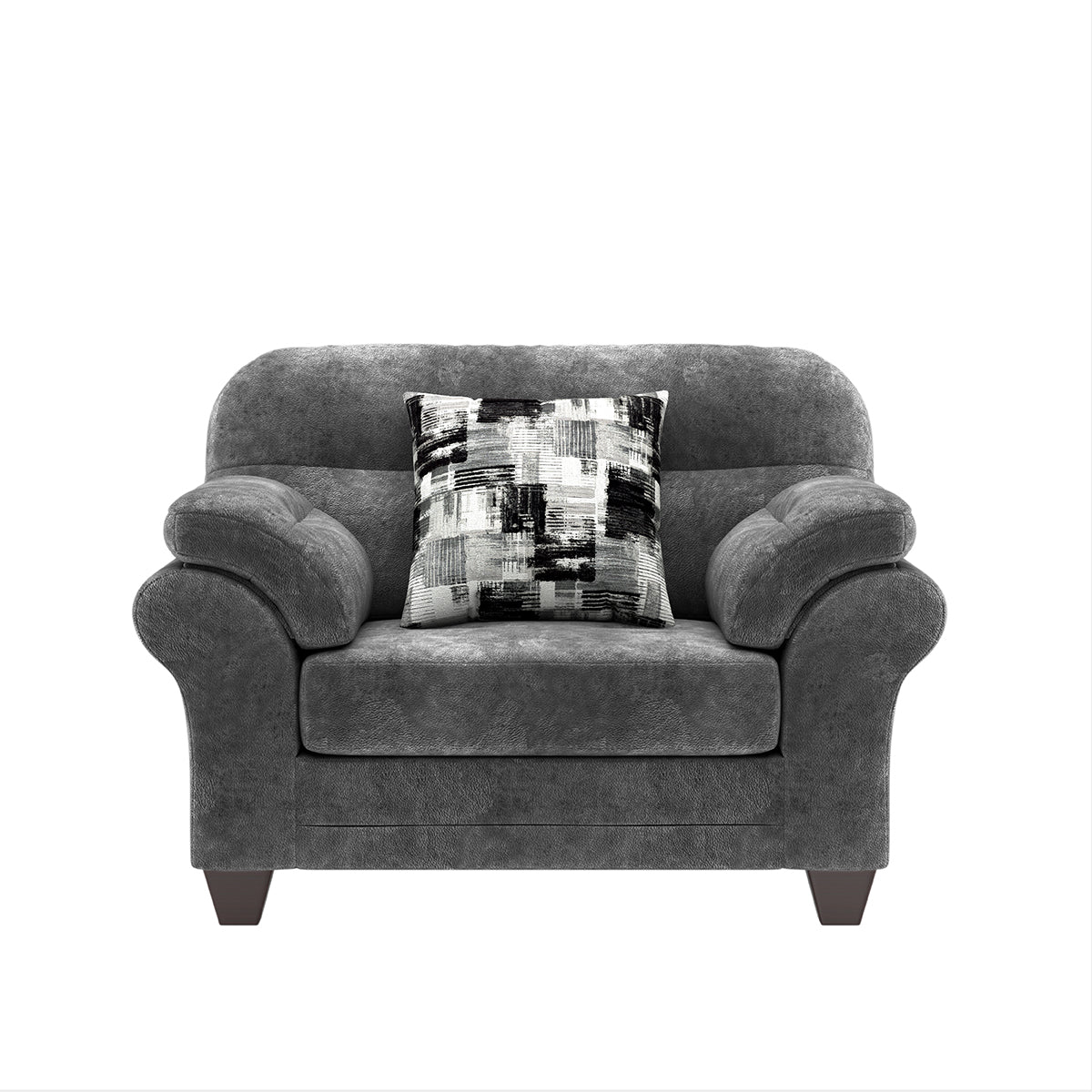 21900 - Wonderland Slate Cuddle Chair