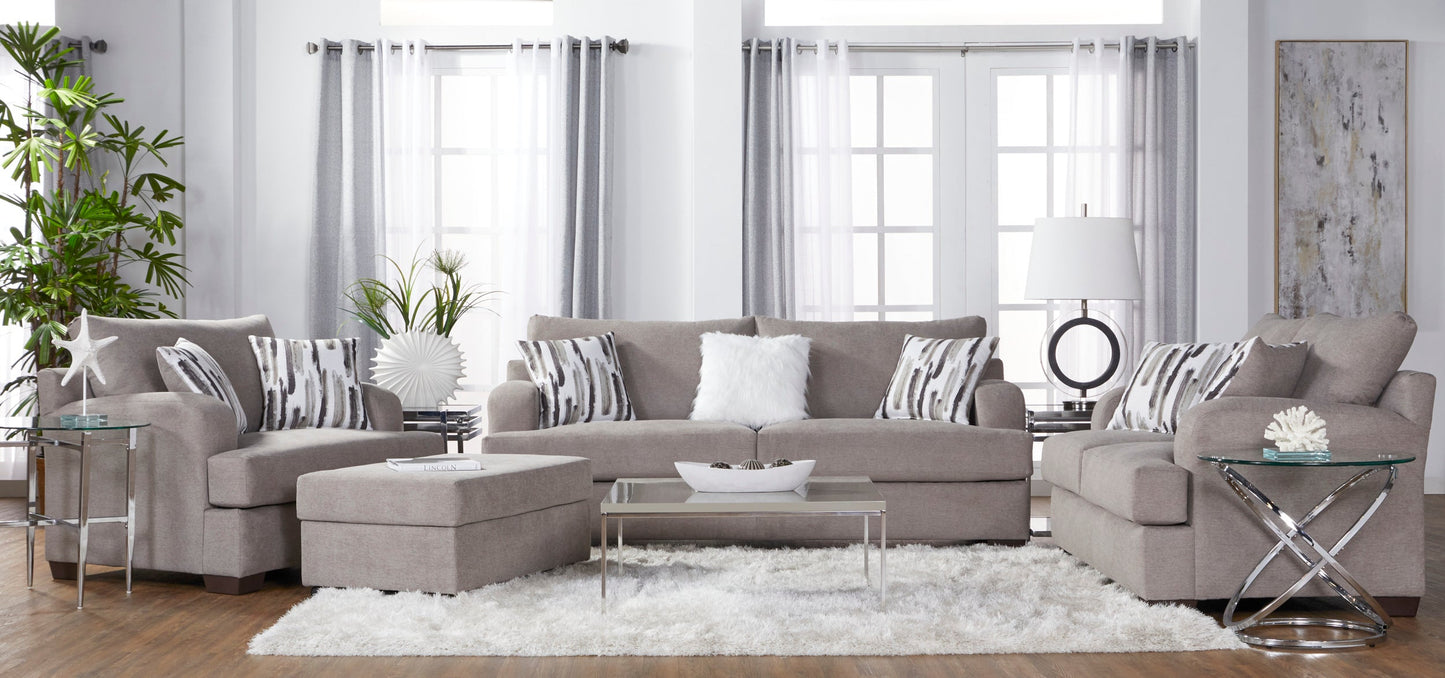 14100 - Cameo Truffle Cuddle Chair