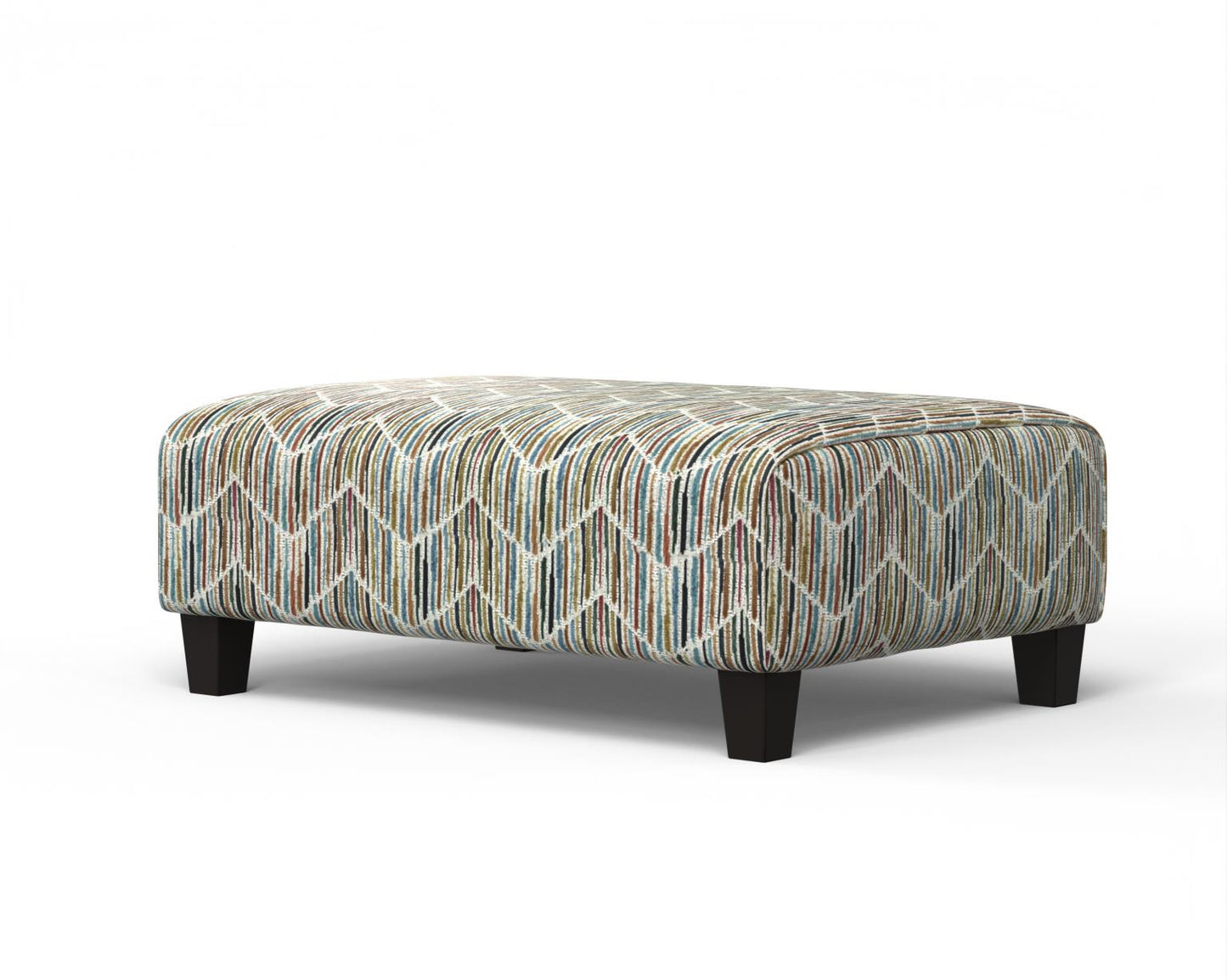 Lexington Cocktail Ottoman - Jade