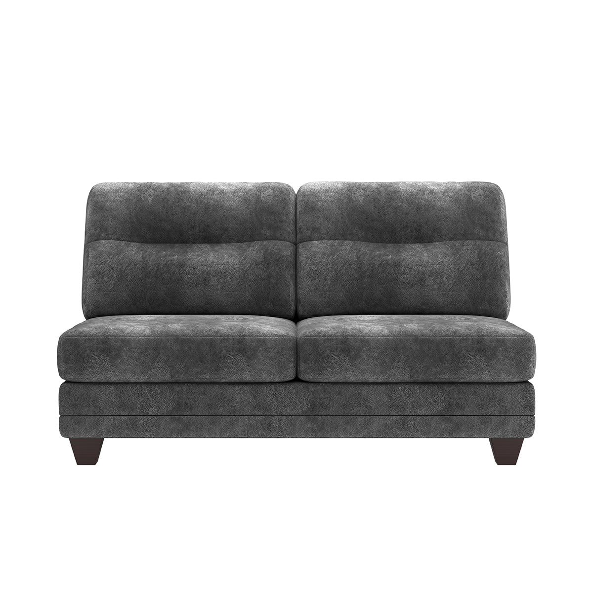 21900 - Wonderland Slate (Sectional) Armless Loveseat