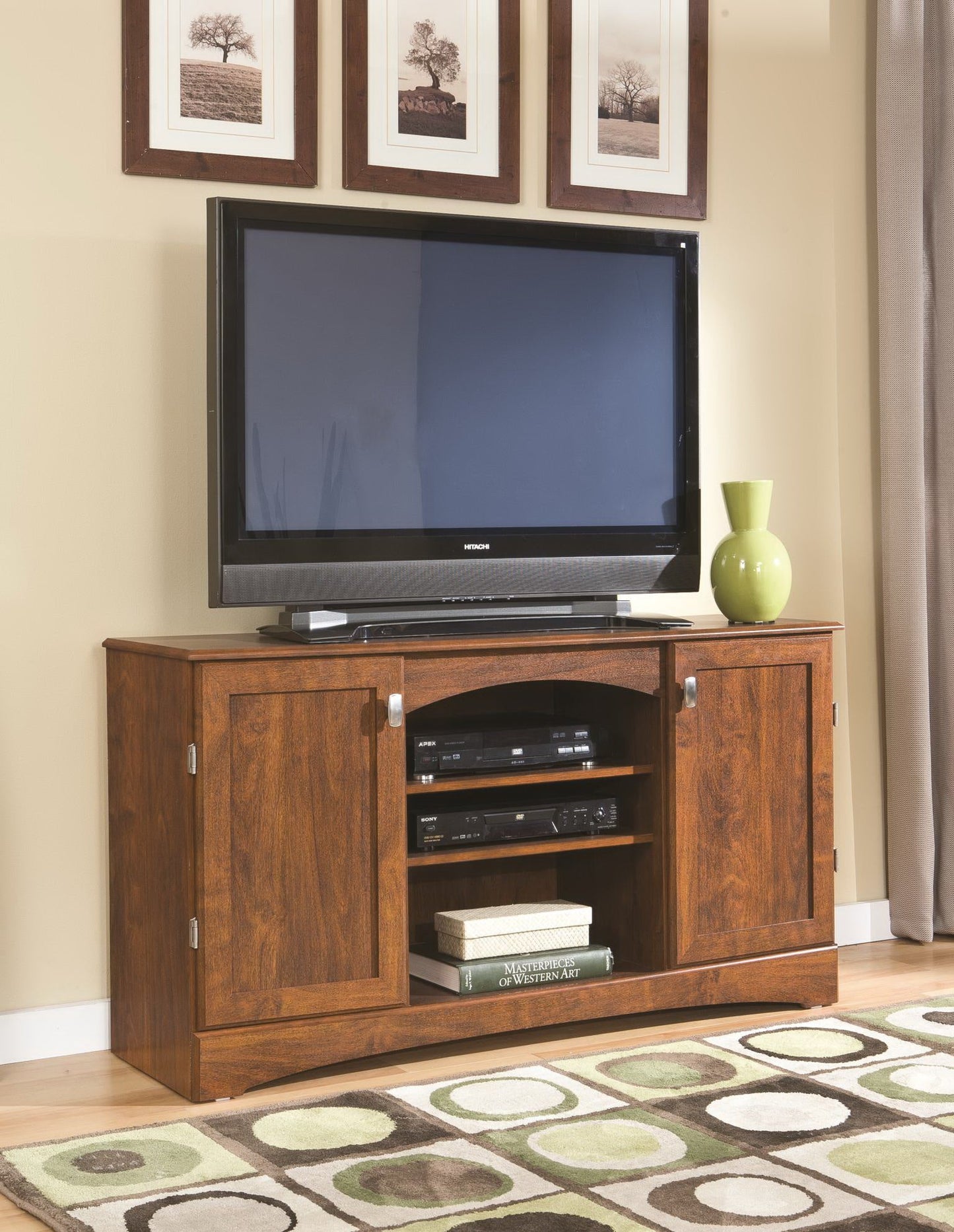 Consoles 54in 54in Persimmon Entertainment Console