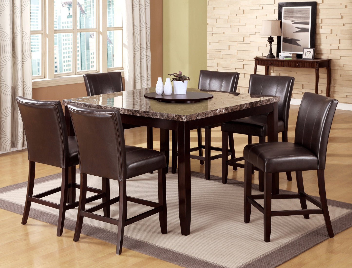 FERRARA COUNTER HEIGHT TABLE