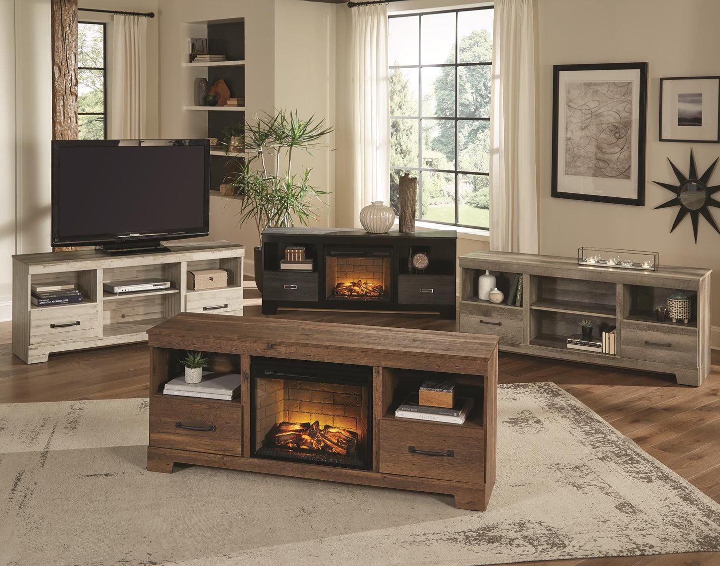 Consoles 65in Kaylynn 65in Two Drawer Entertainment