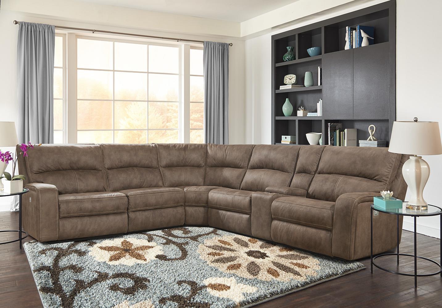 Polaris Kahlua Sectional Power Sectional Left Arm Facing Recliner