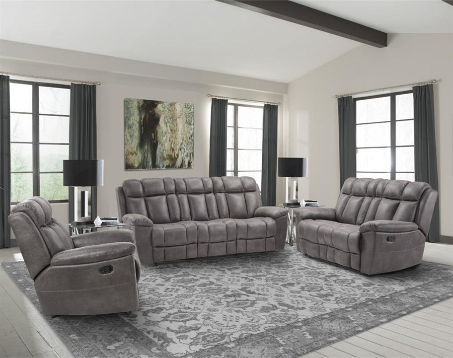 Goliath Arizona Grey Reclining Sofa
