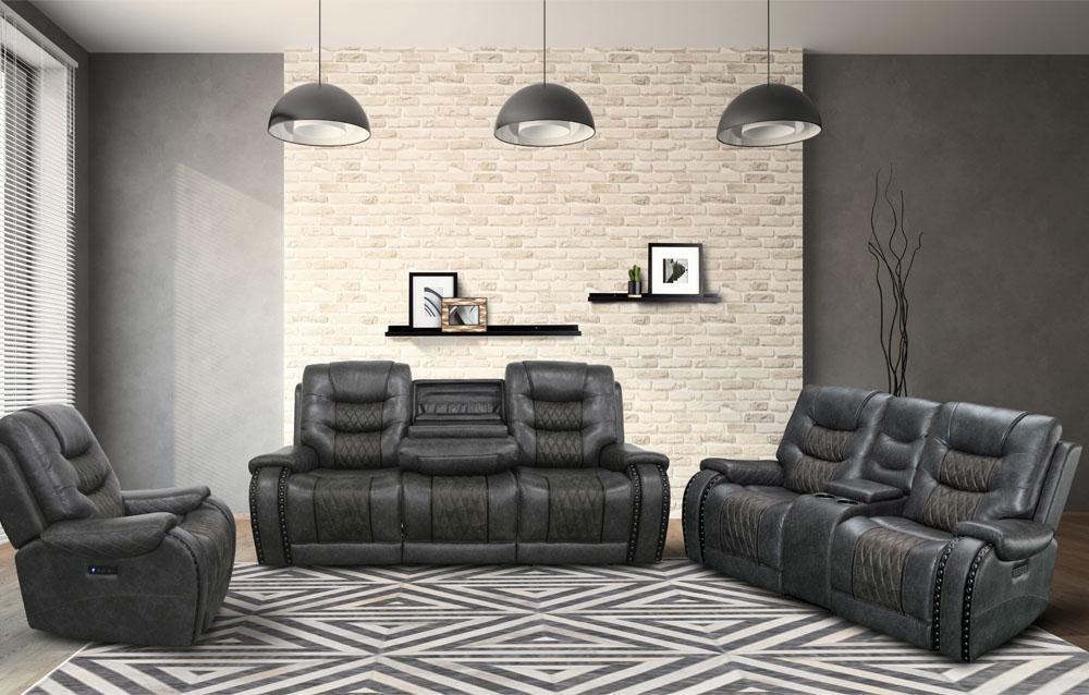 Outlaw Stallion Power Console Loveseat