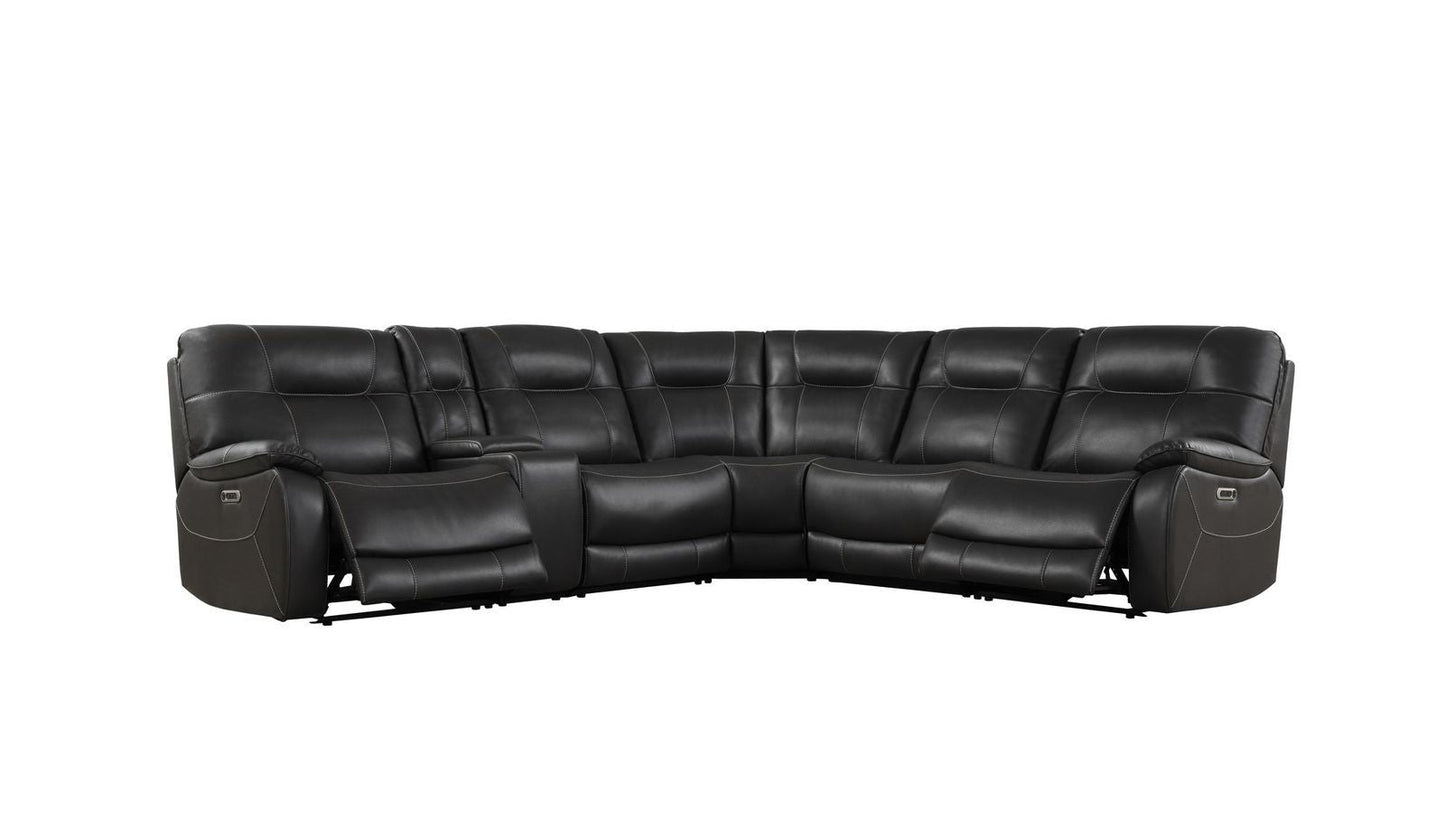 Axel Ozone Sectional Power Sectional Left Arm Facing Recliner