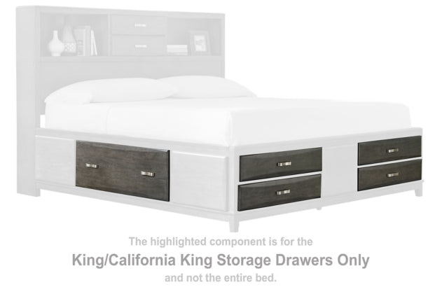 Caitbook King/Cal King Storage Drawers