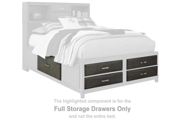 Caitbook Full Storage Drawers
