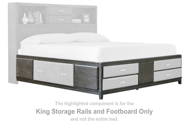 Caitbook King Storage Rails and FTBD