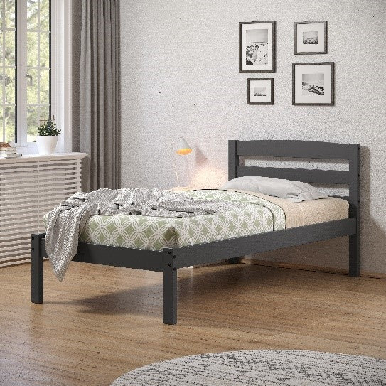 TWIN ECONO BED DARK GREy