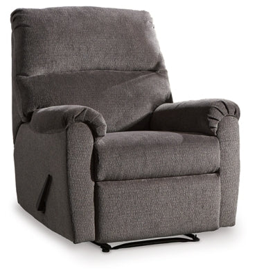 Nerviano Gray Zero Wall Recliner
