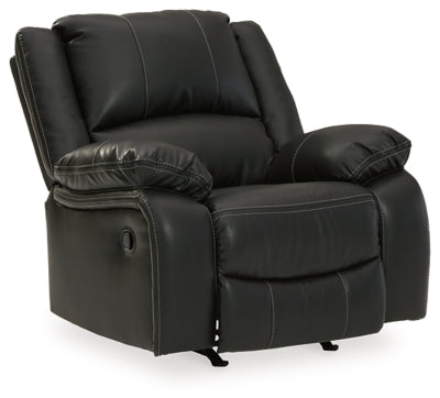 Calderwell Black Rocker Recliner