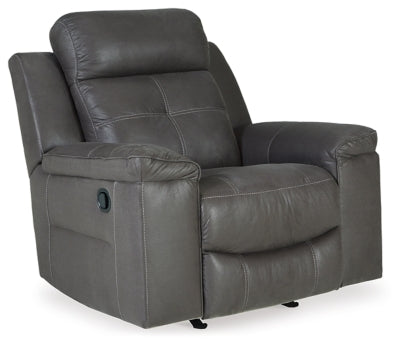 Jesolo Dark Gray Rocker Recliner