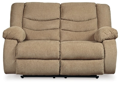 Tulen Mocha Reclining Loveseat