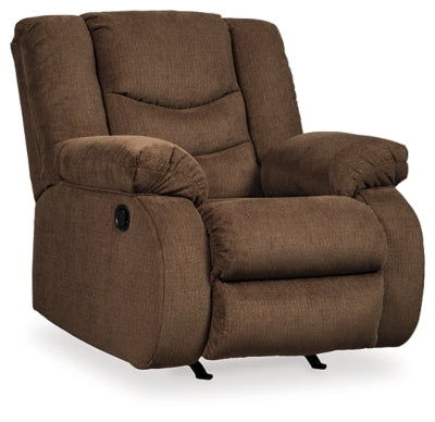 Tulen Chocolate Rocker Recliner