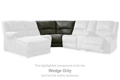 Benlocke Flannel Sectional Wedge
