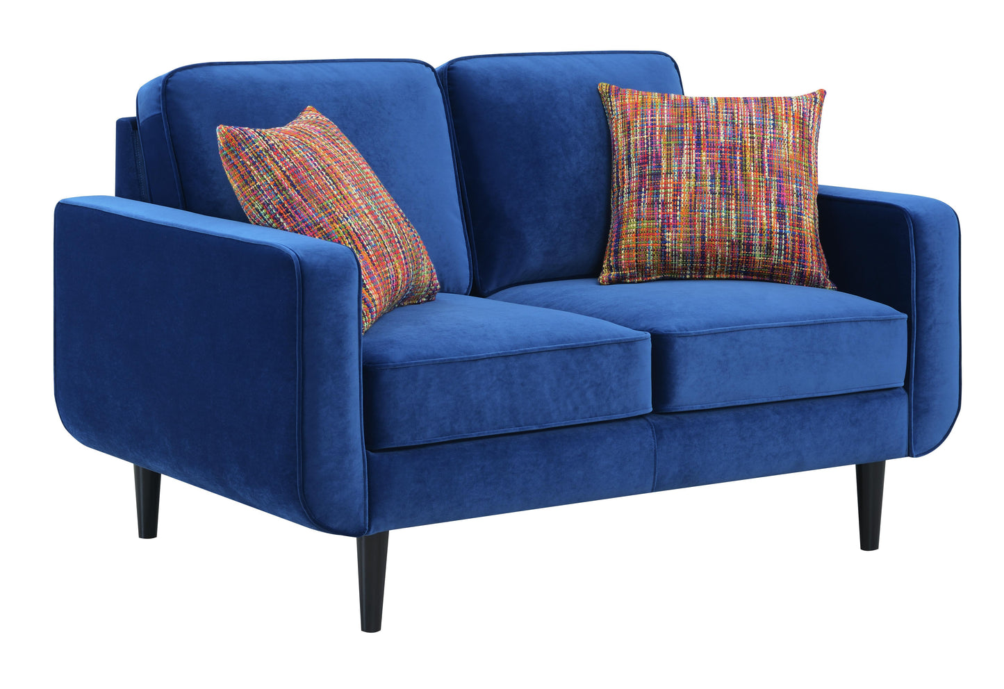 JAX LOVESEAT W/2 PILLOWS-ROYAL BLUE