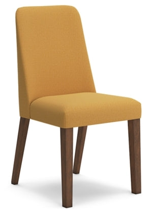 Lyncott Dining Uph Side Chair (2/Cn) (Mustard)