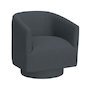 SWIVEL CHAIR - BLUE