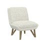 ARMLESS CHAIR - WHITE