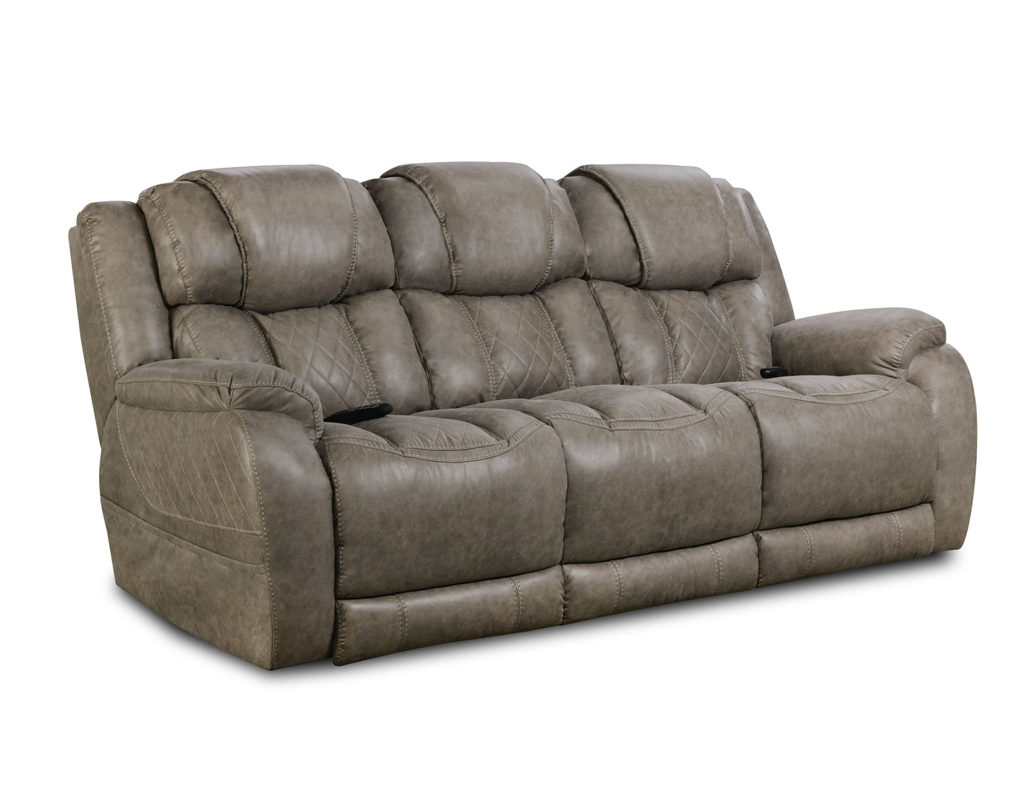 Daytona Sofa Power Headrest - Lumbar (Mushroom)