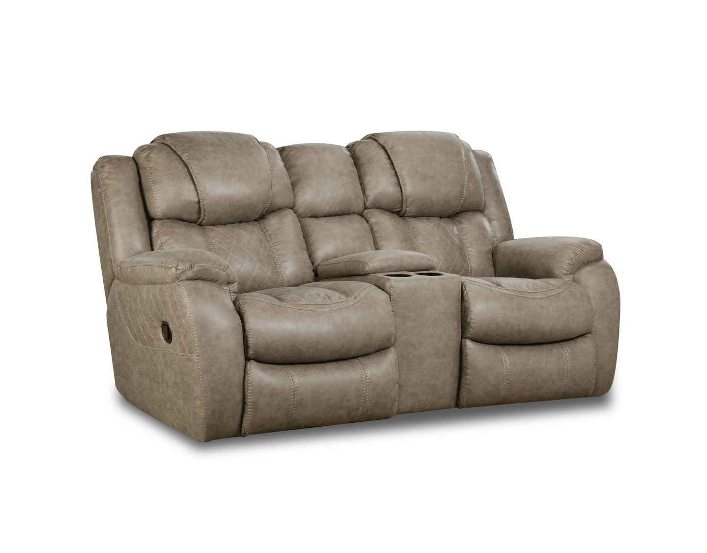 Daytona Console Loveseat (Mushroom)