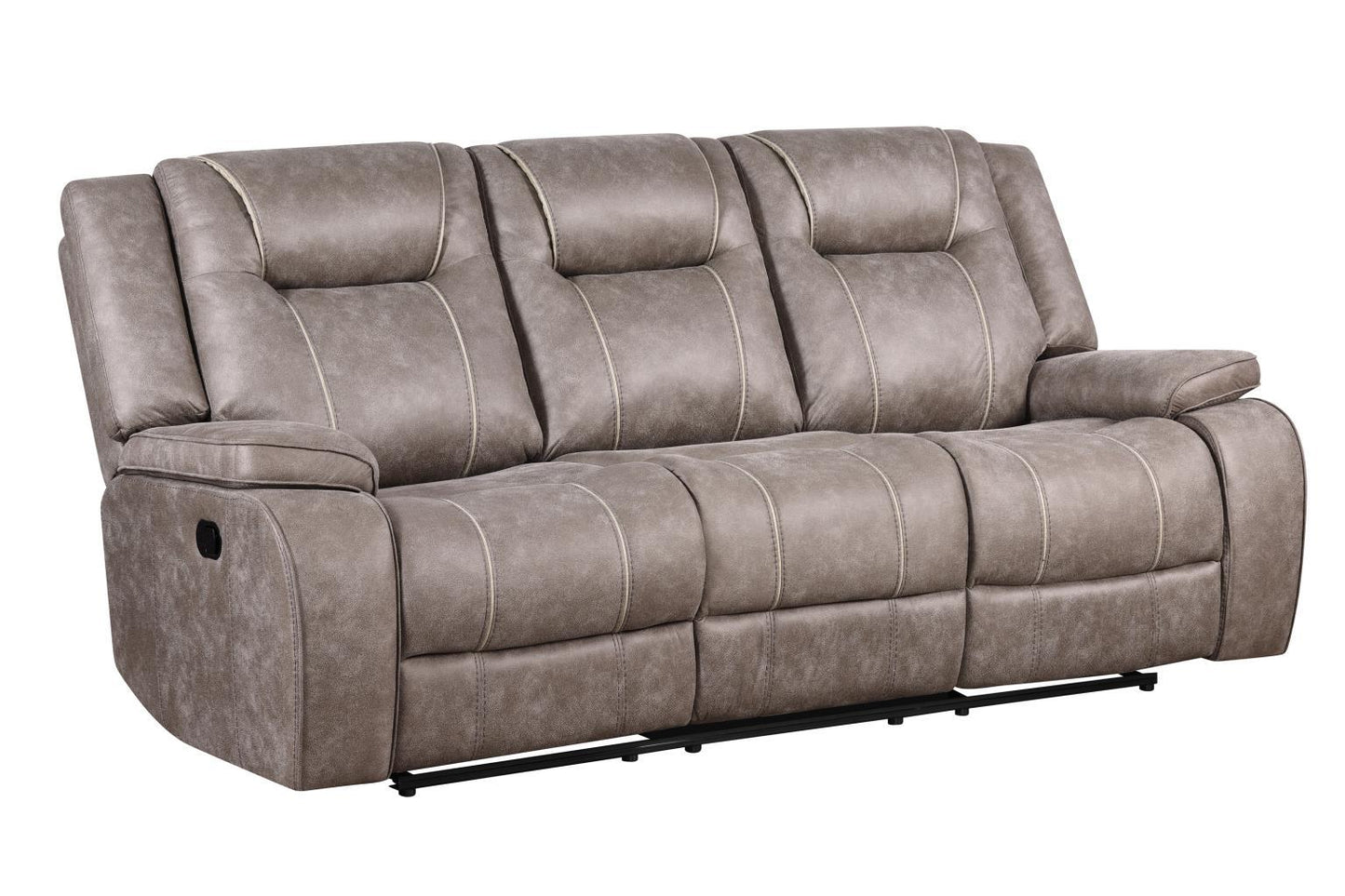 Blake Desert Taupe Reclining Sofa