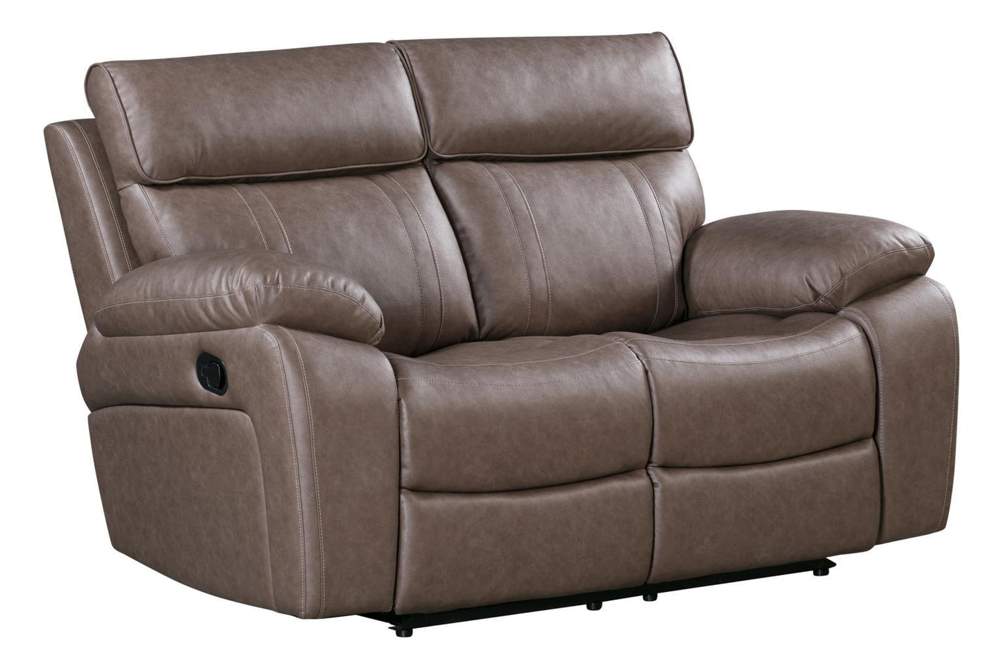 Theon Stokes Toffee Manual Loveseat