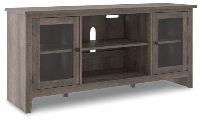 Arlenbry Large TV Stand w/Fireplace Option