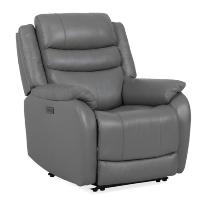 Madris Supreme Grey Leather - 70522L1-1ZGE (1023) Zero Gravity PWR Recliner