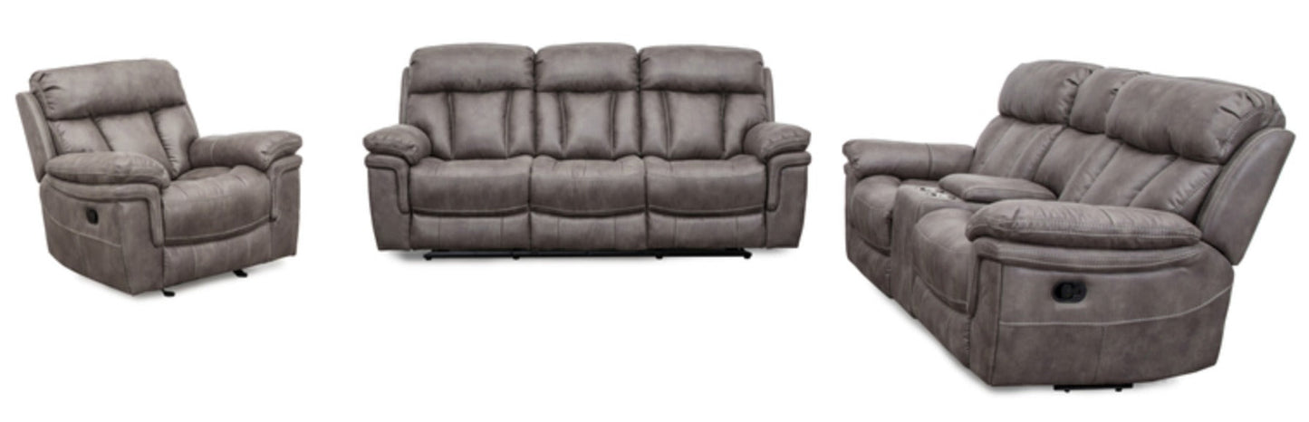 Cayman Gunmetal - XW9597M L1-1K (25655C) Glider Recliner