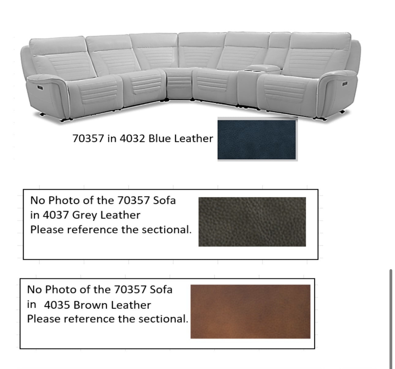 Medium Brown Leather - U70357HM L1-1ZGEH (4035) P2 Zero Gravity Recliner