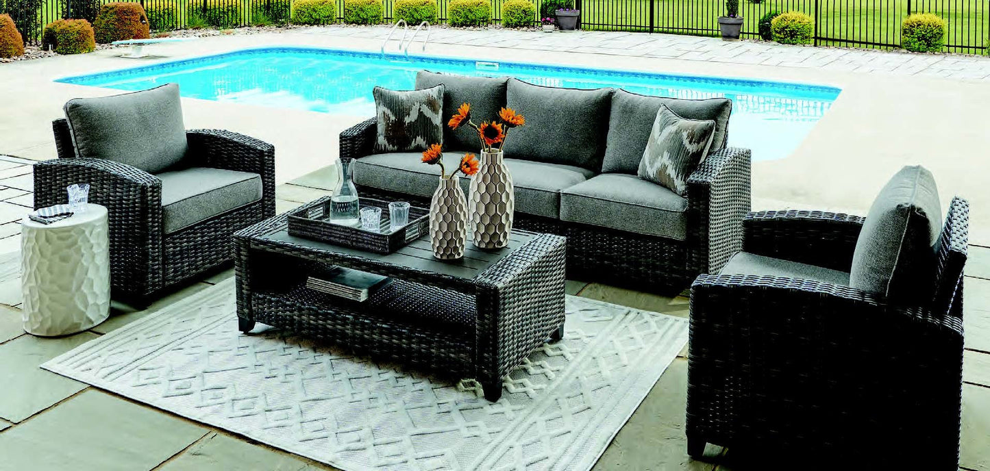 Oasis Court Sofa/Chairs/Table Set (4/CN)