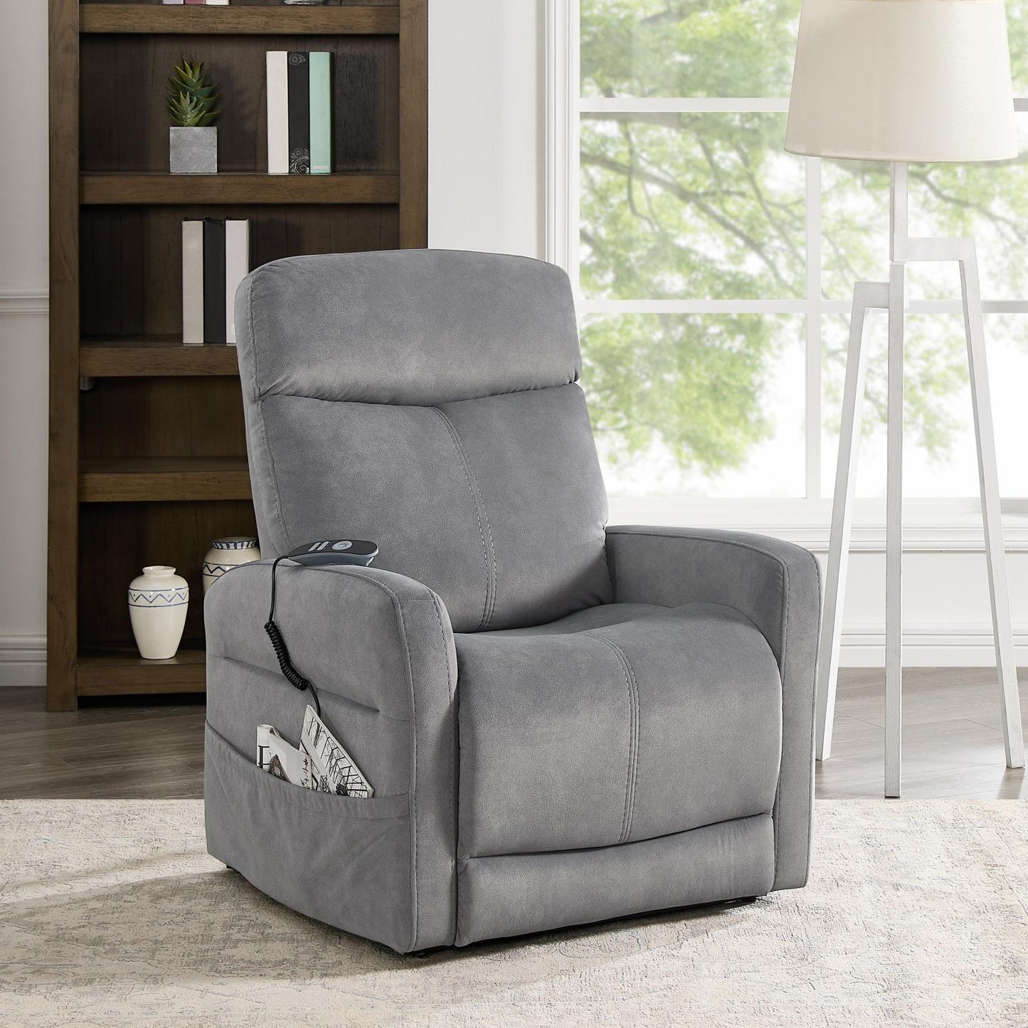 Danville Power Lift Chair With Heat & Massage (Elephant)