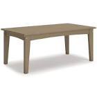 Hyland Wave Driftwood Rectangular Cocktail Table