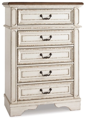 Realyn Chipped White Chest