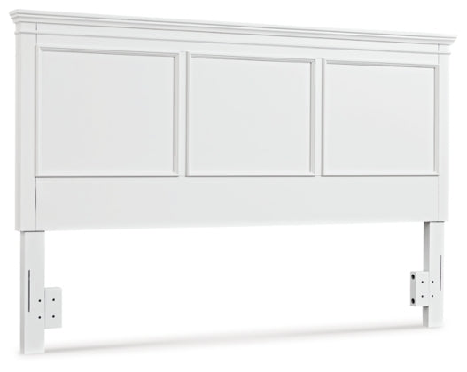 Fortman White King/Cal King Panel Headboard