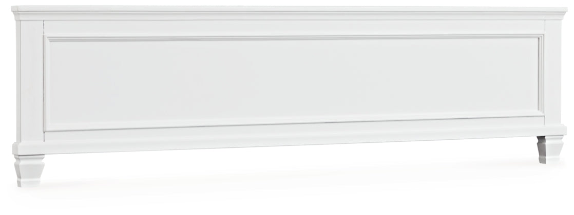 Fortman White King/Cal King Panel Footboard