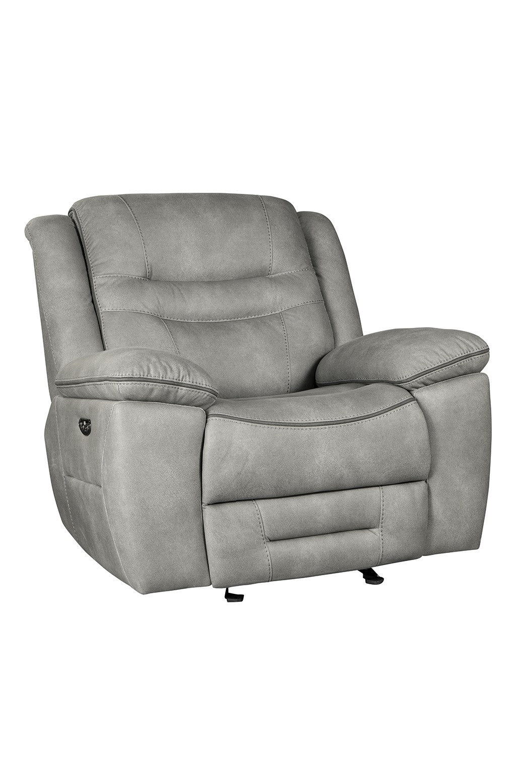 Harley Grey Dual Power Recliner