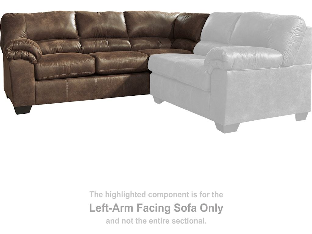 Bladen Coffee Sectional LAF Sofa