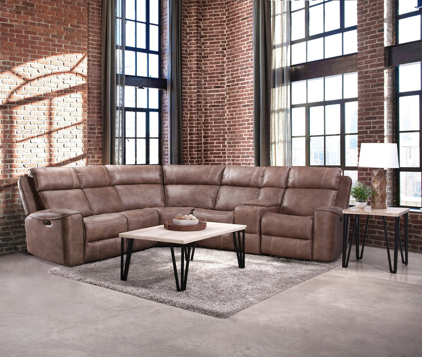 Aspen Mocha Manual LAF Recliner